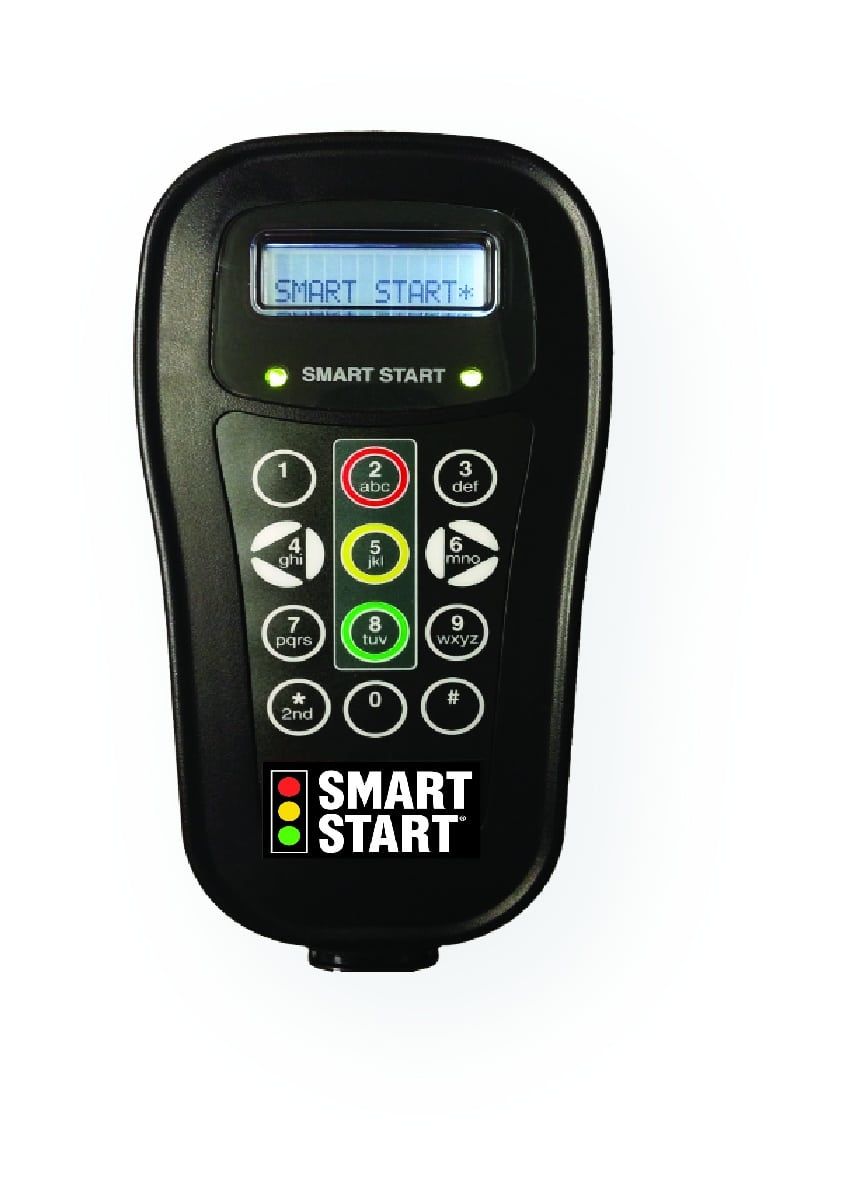 Smart Start interlock handset