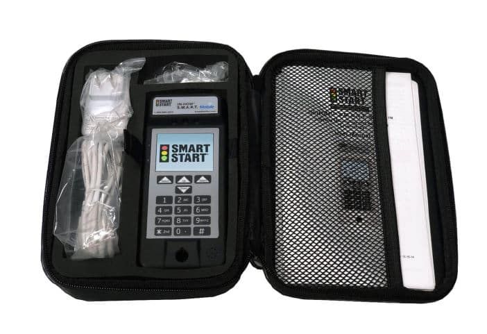 Smart Mobile device in its carry case
