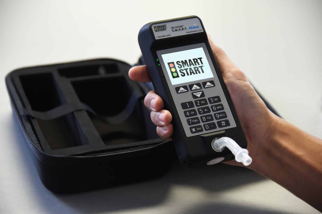 Smart Mobile device held over its case